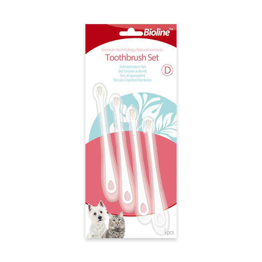 Cat Toothbrush Small Head Ultra-Soft Bristles - Gentle Gum Care & Reduces Plaque - Pawembrace.com