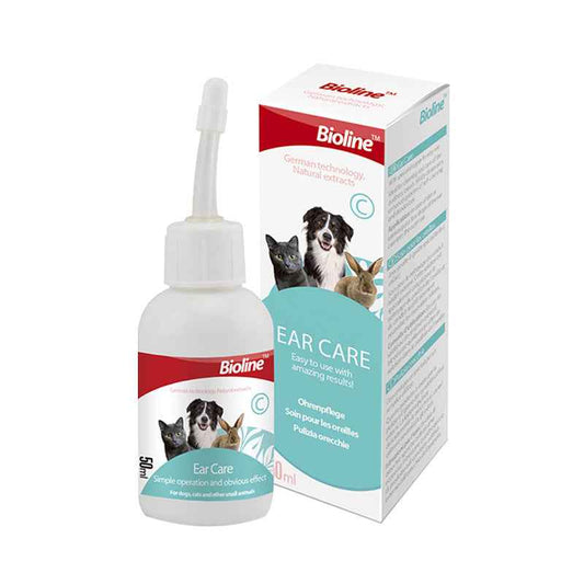 Natural Gentle Pet Ear Cleaner Drops | Dogs & Cats – Deep Cleans Ear Wax, Prevents Ear Infections, Soothes Ear Canal, Non-Irritating, Safe Ear Care Solution - Pawembrace.com