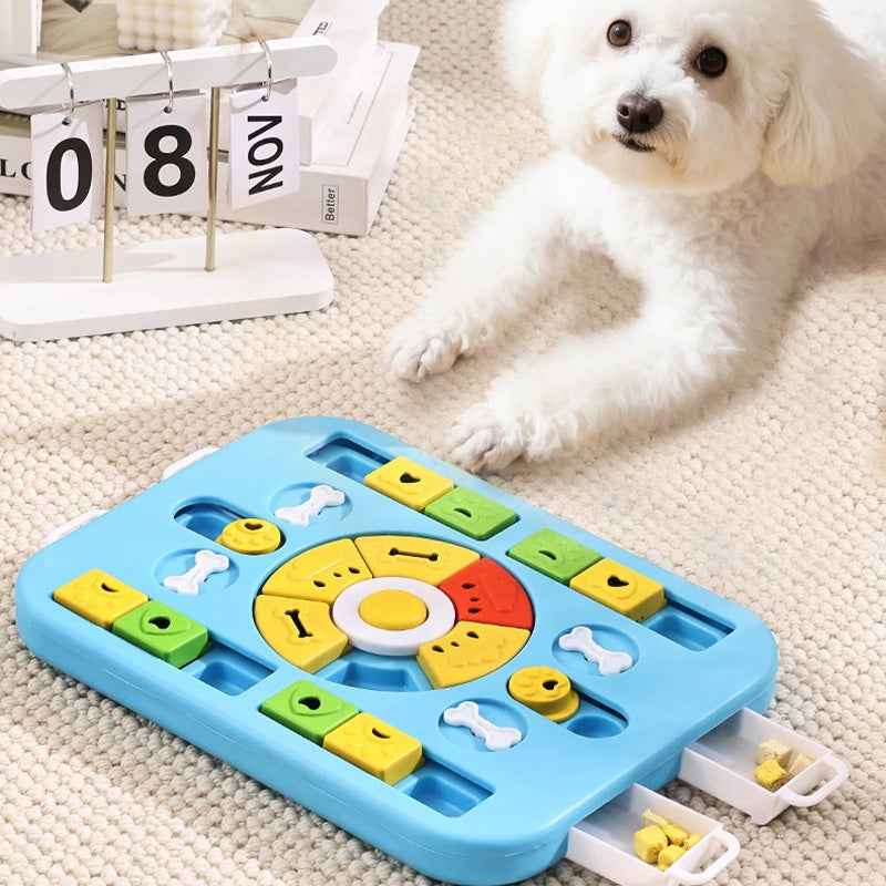 Interactive Snuffle Mat for Dogs & Cats – Nosework Foraging Puzzle Toy for Mental Stimulation & Boredom Relief - Pawembrace.com