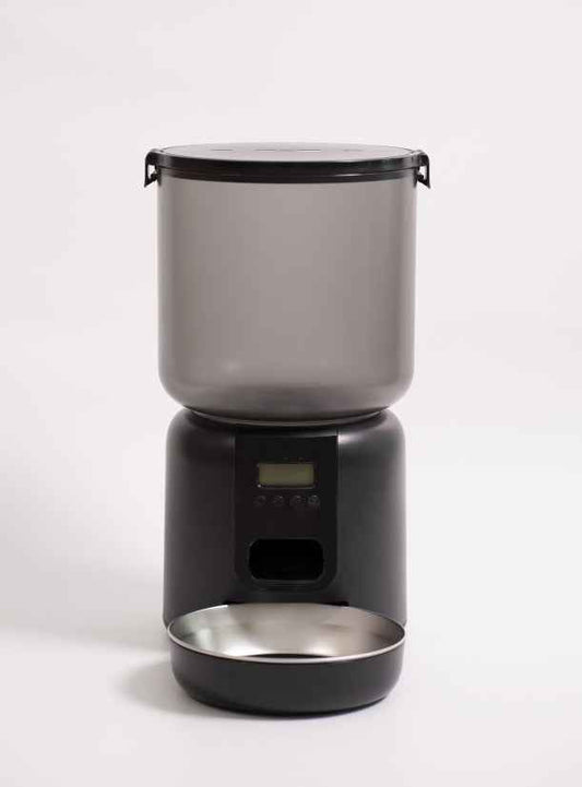 4L Smart WiFi Automatic Cat Feeder with Voice Recording & Playback, APP Control & Wireless Power Supply - Pawembrace.com