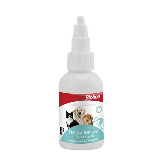 Natural Gentle Pet Tear Stain Remover Liquid | Dogs & Cats – Effectively Removes Stains, Soothes Eye Area, Non-Irritating, Prevents Recurrence, Safe Eye Care - Pawembrace.com