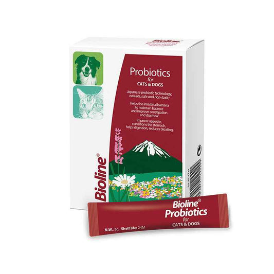 Natural High-Potency Pet Probiotic | Multi-Strain for Dogs & Cats – Supports Digestive Health, Relieves Diarrhea & Loose Stool, Boosts Immunity, Gentle Gut Balance, Safe for All Ages - Pawembrace.com