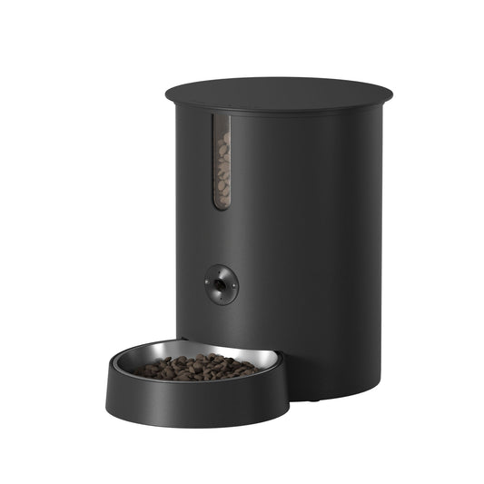 5G Smart Video Pet Feeder w/ Ultra Wide Camera - Auto Cat Dog Feeder, Multi-User, Anti-Slip Anti-Collision - Pawembrace.com