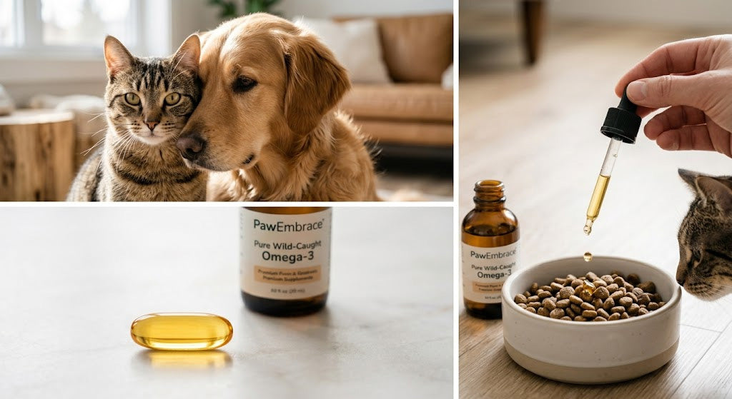 The Secret to a Shiny Coat: Why Your Pet Needs Omega-3 Fish Oil | PawEmbrace - pawembrace