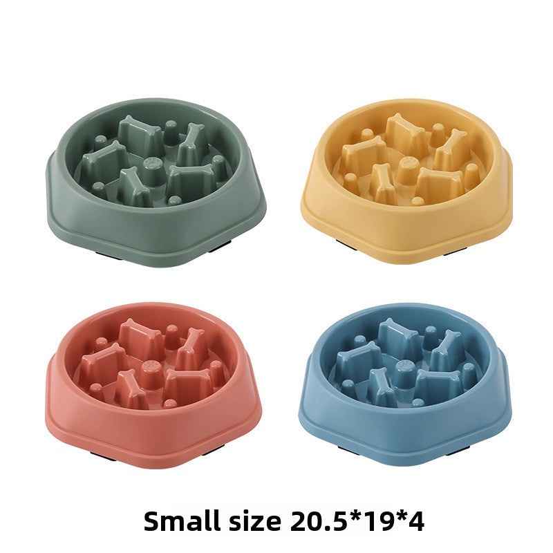 Slow Feeder Dog Bowl for Large Medium Small Dogs & Cats - Anti-Choking Puzzle Bowl, Non-Slip Slow Eating Bowl, Prevents Bloat & Gulping, Durable Pet Feeder Bowl - Pawembrace.com