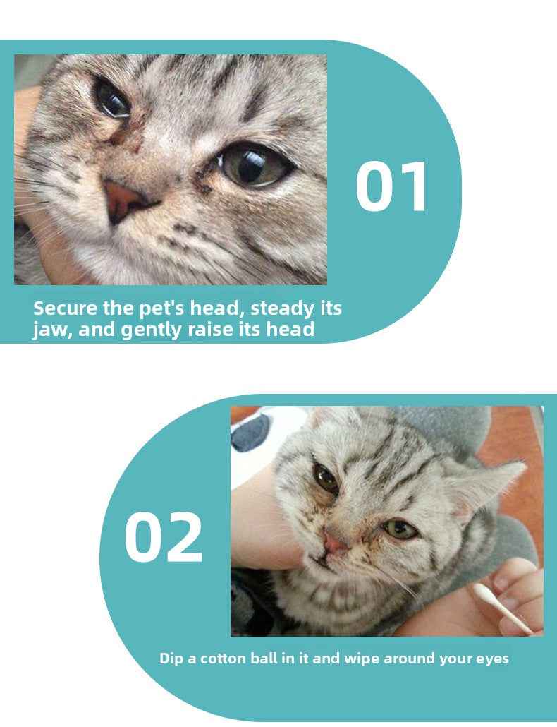 Gentle Pet Eye Drops for Cats and Dogs - Safe Universal Eye Care - Pawembrace.com