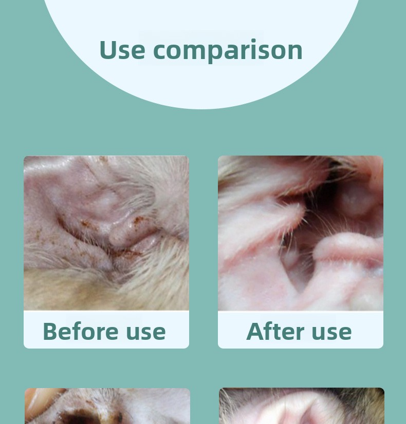 Natural Pet Ear Cleaner Drops for Dogs & Cats – Wax Removal, Soothes & Safe Care - Pawembrace.com