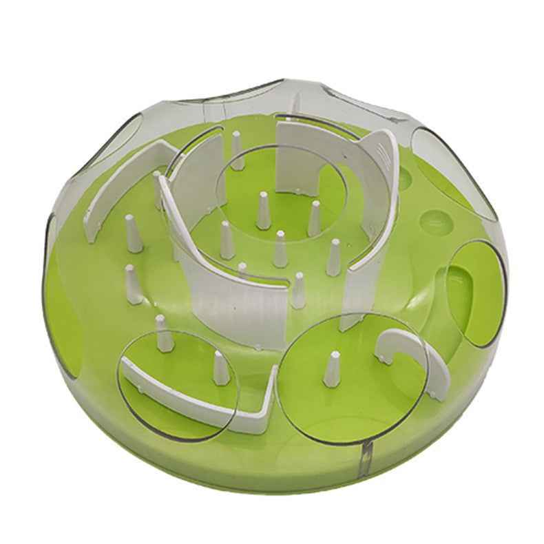 Interactive Puzzle Slow Feeder Bowl for Cats – Training & Enrichment Toy Combo - Pawembrace.com