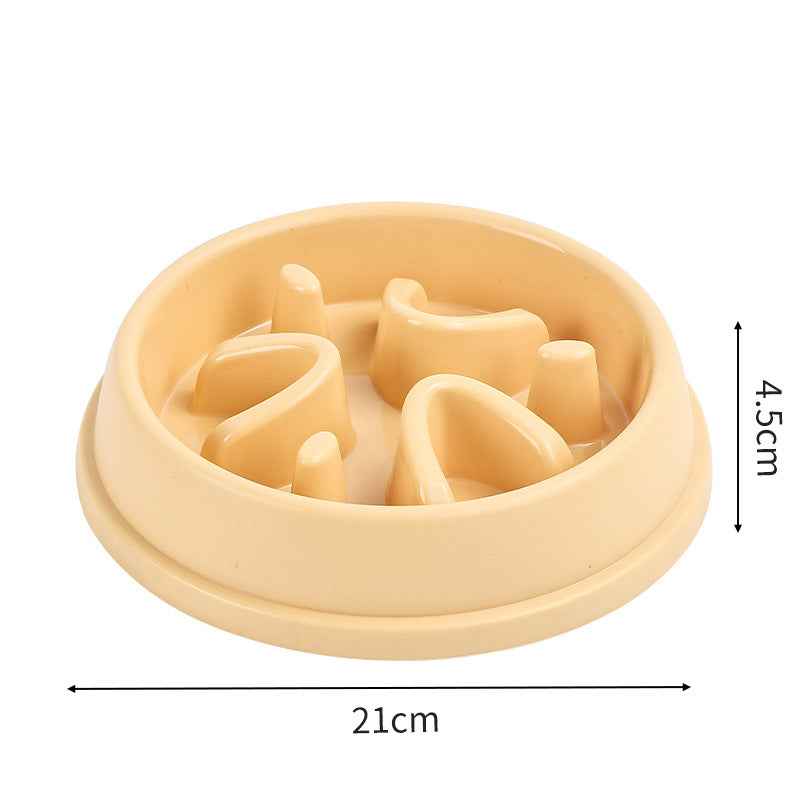 Dog Slow Feeder Bowl - Anti-Choke Non-Slip Anti-Tip Pet Bowl, Amazon Bestseller Safe Slow Feeding Dish for Dogs & Cats - Pawembrace.com