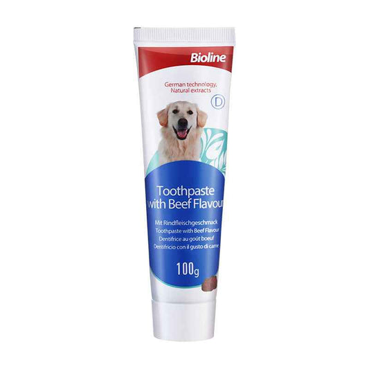 Natural Gentle Dog Toothpaste - Vet Recommended, Fluoride-Free, Reduces Plaque & Freshens Breath - Pawembrace.com