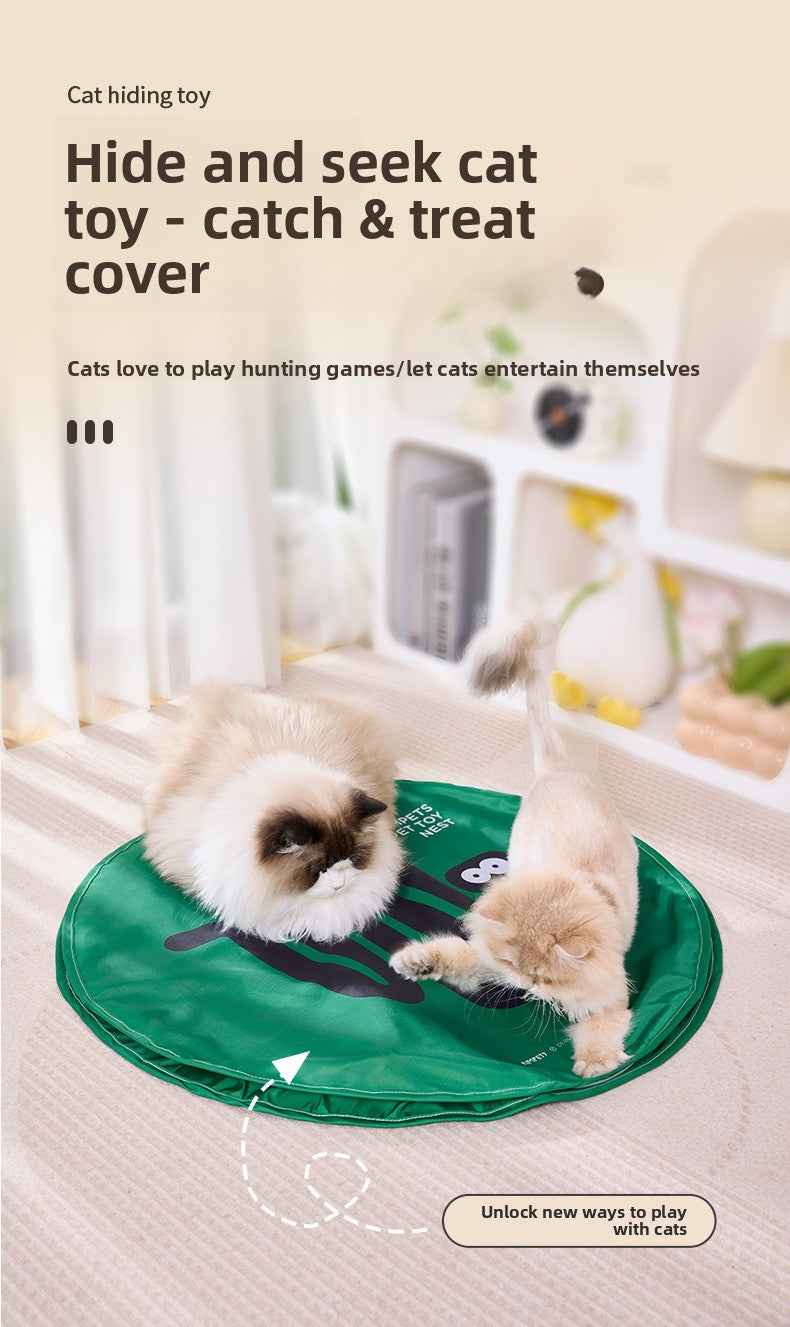 Electric Round Automatic Cat Teaser Ball - New Interactive Hunting Self-Play Boredom Buster Toy - Pawembrace.com