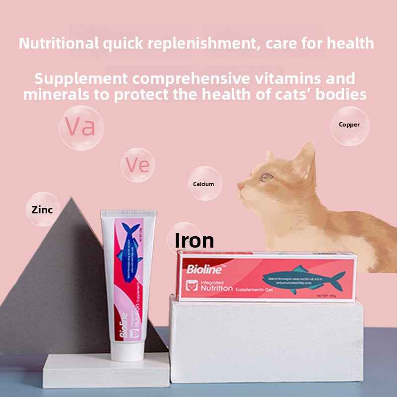 High Calorie Nutritional Gel for Cats | Cat Appetite Booster & Energy Paste – Natural Vitamins & Minerals, Supports Recovery, Improves Appetite & Vitality, Gentle Absorption, Safe for All Ages - Pawembrace.com
