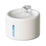 2.4L Automatic Ultra Quiet Cat Water Fountain with Wireless Pump and Real Flowing Water