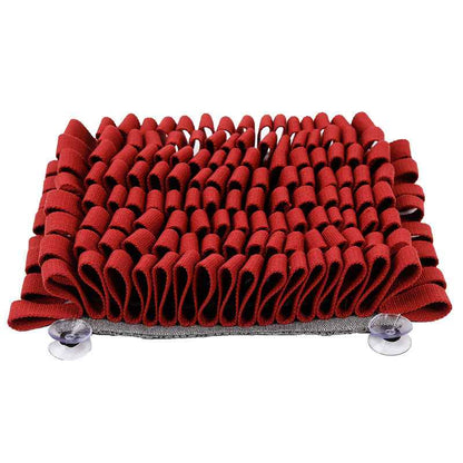Classic Square Dog Snuffle Mat - Treat Hiding Puzzle Slow Feeder Bowl, Bite-Resistant Stress Relief Training Interactive Pet Toy - Pawembrace.com