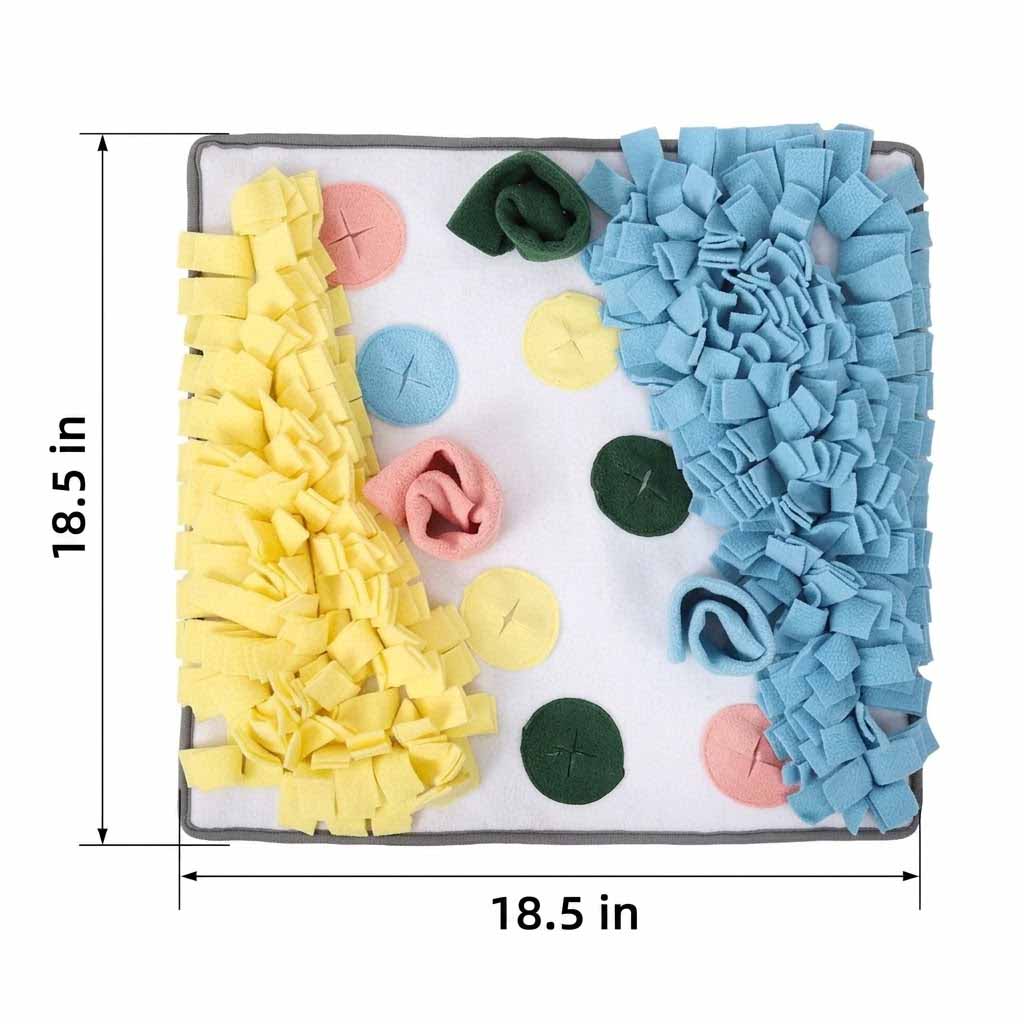 Dog Snuffle Mat: Treat Hiding Training Pad, Anti-Destruction Stress Relief Toy - Pawembrace.com