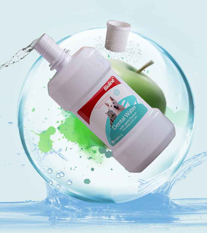 Vet Recommended Cat & Dog Mouthwash | Natural Plant-Based Pet Oral Care Rinse – 100% Alcohol-Free, Freshens Breath, Removes Plaque & Tartar, Prevents Bad Breath & Gingivitis | Safe & Gentle for Cats & Dogs - Pawembrace.com