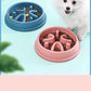 Dog Slow Feeder Bowl - Anti-Choke Non-Slip Anti-Tip Pet Bowl, Amazon Bestseller Safe Slow Feeding Dish for Dogs & Cats - Pawembrace.com