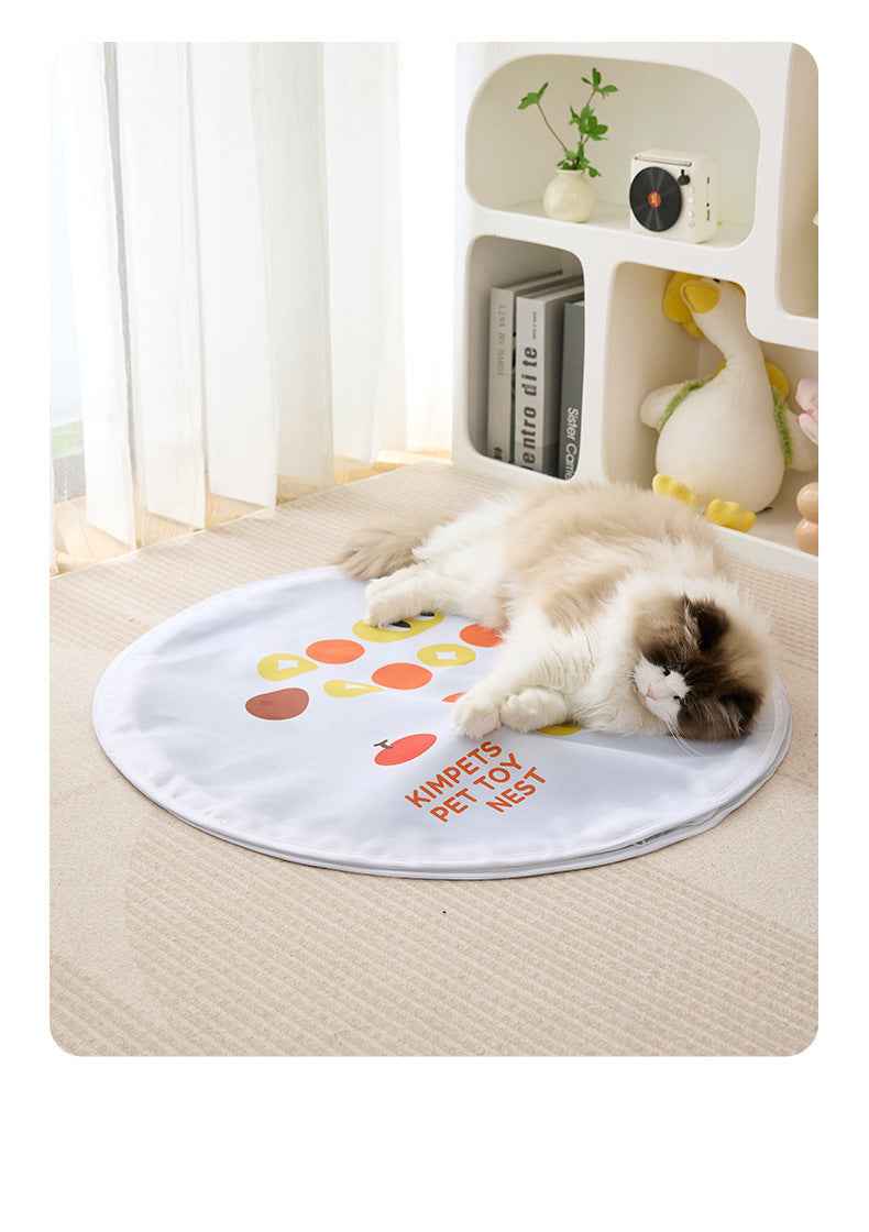 Electric Round Automatic Cat Teaser Ball - New Interactive Hunting Self-Play Boredom Buster Toy - Pawembrace.com