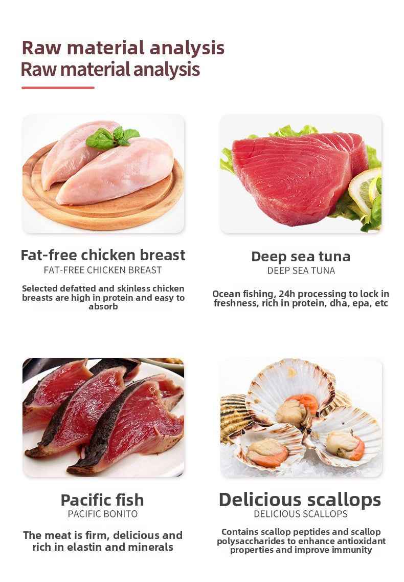 Pet cat treats in stock for wholesale, suitable for adult and young cats, nutritional fattening wet food, pet cat snacks - Pawembrace.com