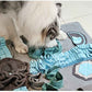 Dog Snuffle Mat Boredom Buster - Energy Burner Mental Stimulation Stress Relief Slow Feeder Training Treat Hiding Blanket Toy for Large & Small Dogs - Pawembrace.com