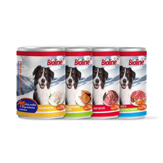 375g Large Can Wet Dog Food | Natural High Meat Content Canned Dog Food – Premium Meat, Balanced Nutrition, Grain-Free, No Additives, Safe & Delicious for All Ages - Pawembrace.com