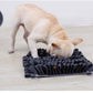 Classic Square Dog Snuffle Mat - Treat Hiding Puzzle Slow Feeder Bowl, Bite-Resistant Stress Relief Training Interactive Pet Toy - Pawembrace.com
