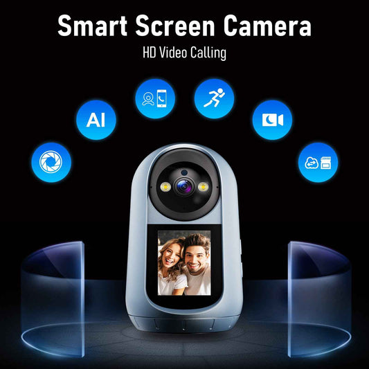 AI Smart Two-Way Talk PTZ Camera – HD Wireless Security, iCSee App, Baby & Pet Monitor - Pawembrace.com