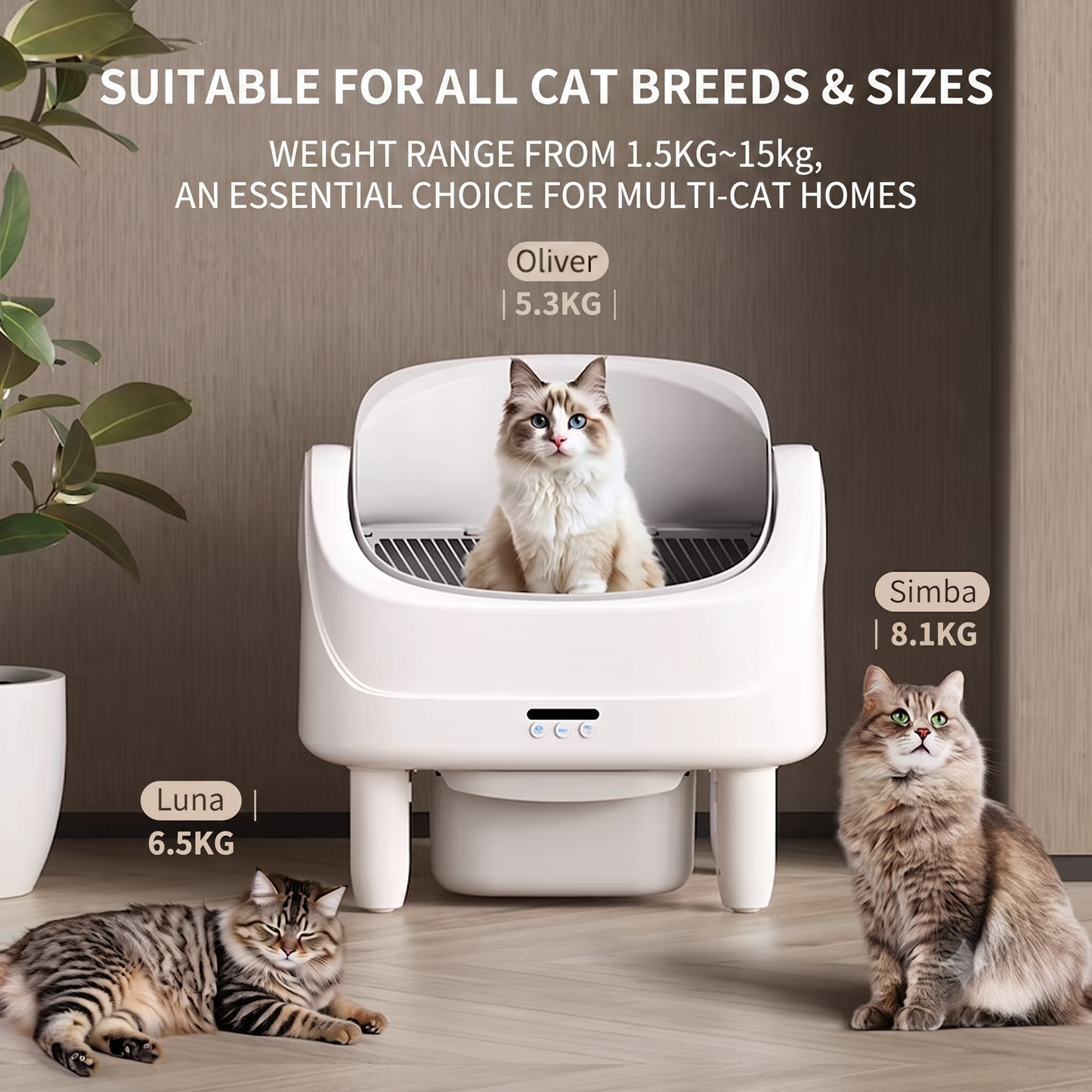 Full Auto Smart Litter Box