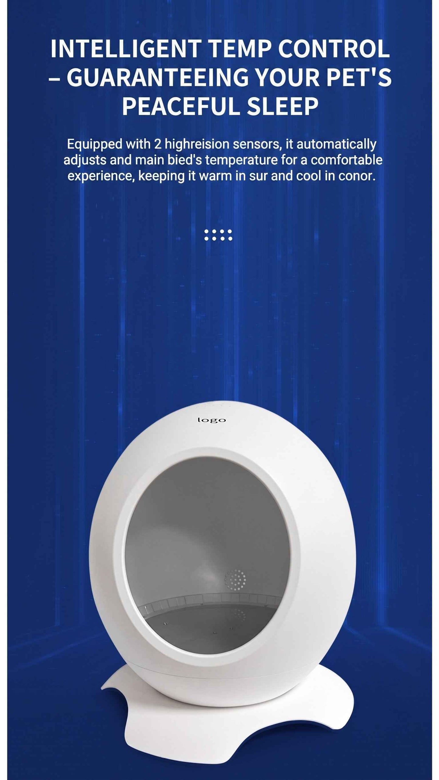 Intelligent Heating & Cooling Pet Bed