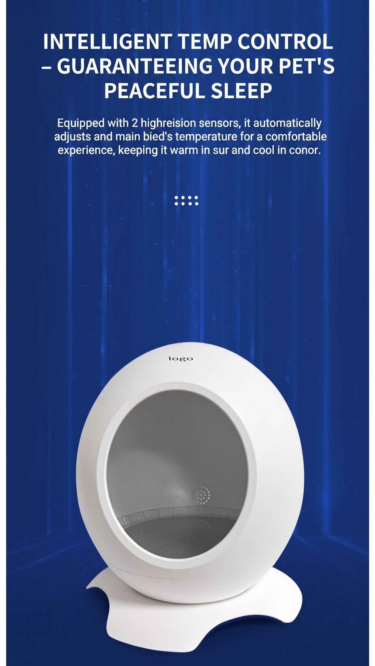 Intelligent Heating & Cooling Pet Bed