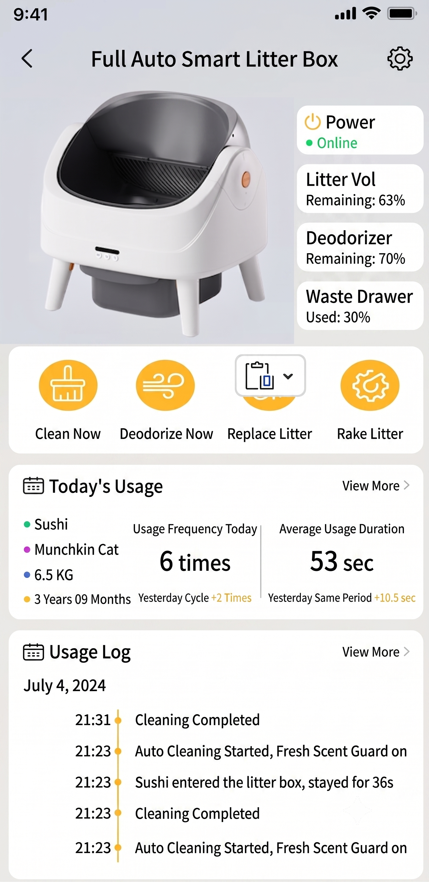Full Auto Smart Litter Box