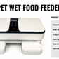 Automatic Wet Pet Food Feeder with Heating Cooling