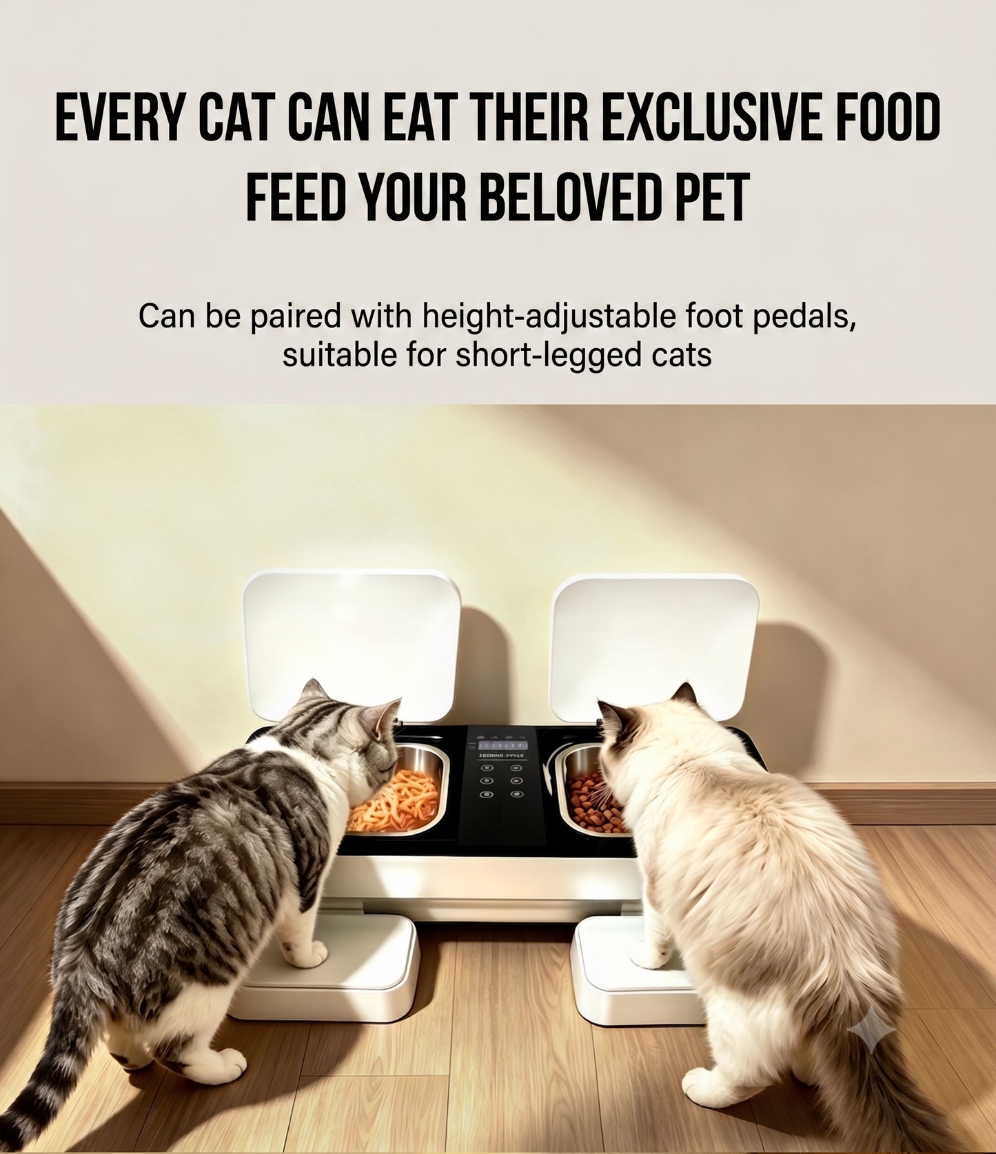 Automatic Wet Pet Food Feeder with Heating Cooling