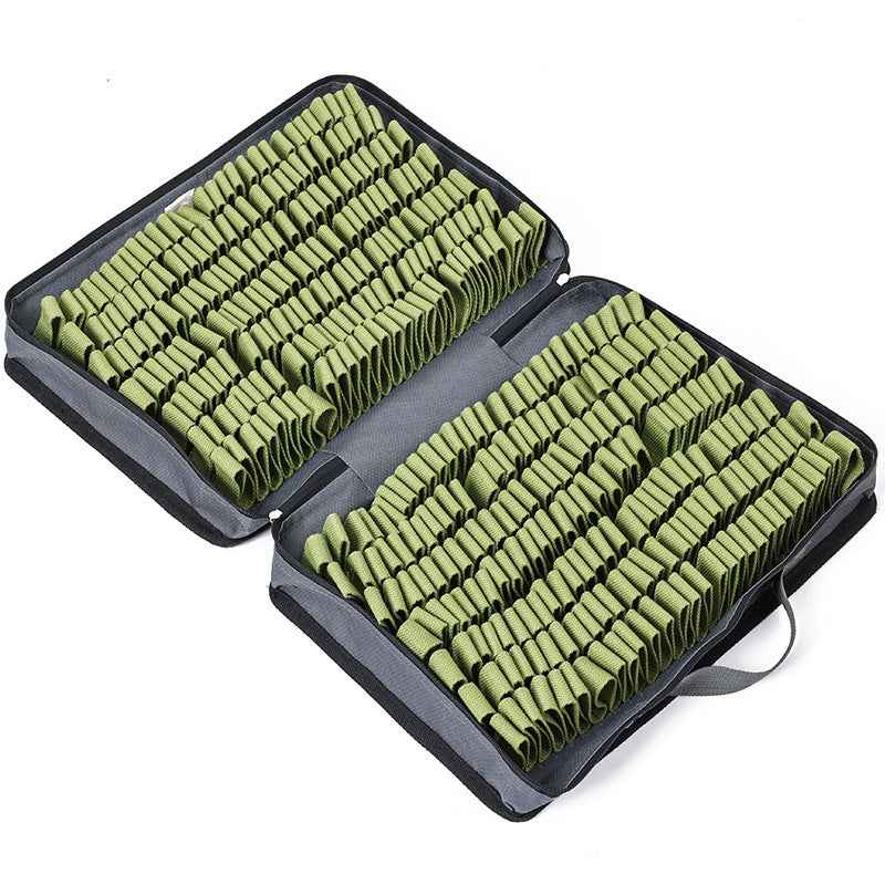 New Portable Dog Snuffle Box with Handle - Treat Hiding Slow Feeder Puzzle Training Interactive Pet Toy & Supplies - Pawembrace.com