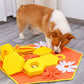Bee Dog Snuffle Mat - Interactive Hide Treat Puzzle Toy, Burn Energy & Boredom Relief Training, Premium Pet Enrichment Supplies - Pawembrace.com