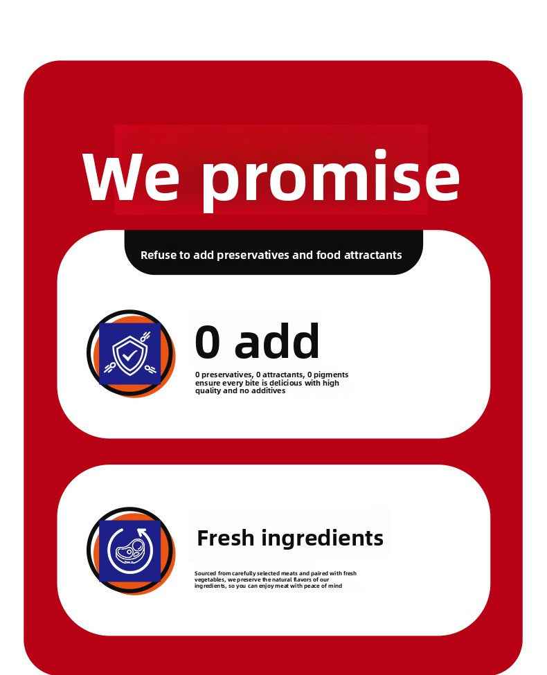 375g Large Can Premium Fresh Meat High-Protein Wet Cat Food - Natural Ingredients, No Additives, Nutritious & Delicious Healthy Snack for Cats - Pawembrace.com