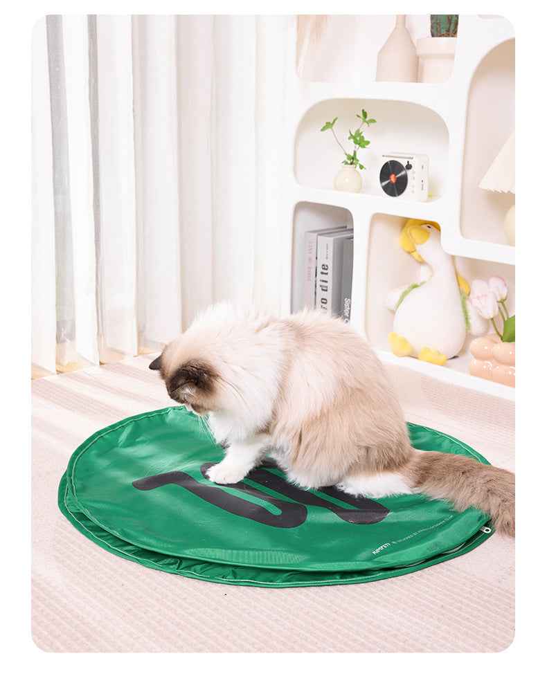 Electric Round Automatic Cat Teaser Ball - New Interactive Hunting Self-Play Boredom Buster Toy - Pawembrace.com