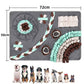 Dog Snuffle Mat - Puzzle Fun Boredom Buster Treat Hiding Training Interactive Pet Toy & Supplies - Pawembrace.com