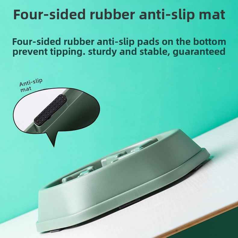 Slow Feeder Dog Bowl for Large Medium Small Dogs & Cats - Anti-Choking Puzzle Bowl, Non-Slip Slow Eating Bowl, Prevents Bloat & Gulping, Durable Pet Feeder Bowl - Pawembrace.com