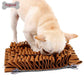 Classic Square Dog Snuffle Mat - Treat Hiding Puzzle Slow Feeder Bowl, Bite-Resistant Stress Relief Training Interactive Pet Toy - Pawembrace.com