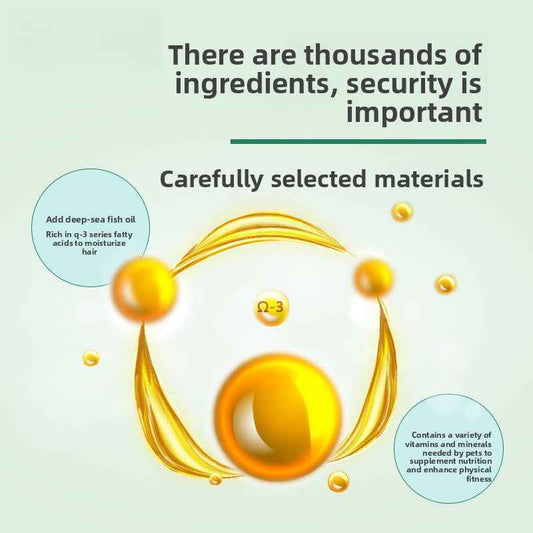 Natural High-Potency Pet Lecithin Granules - Dog & Cat Skin & Coat Supplement, Reduces Shedding - Pawembrace.com