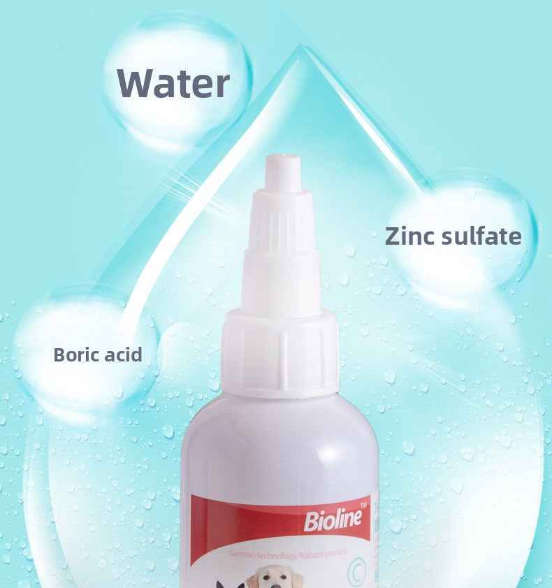 Natural Gentle Pet Tear Stain Remover Liquid | Dogs & Cats – Effectively Removes Stains, Soothes Eye Area, Non-Irritating, Prevents Recurrence, Safe Eye Care - Pawembrace.com