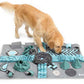 Dog Snuffle Mat Boredom Buster - Energy Burner Mental Stimulation Stress Relief Slow Feeder Training Treat Hiding Blanket Toy for Large & Small Dogs - Pawembrace.com