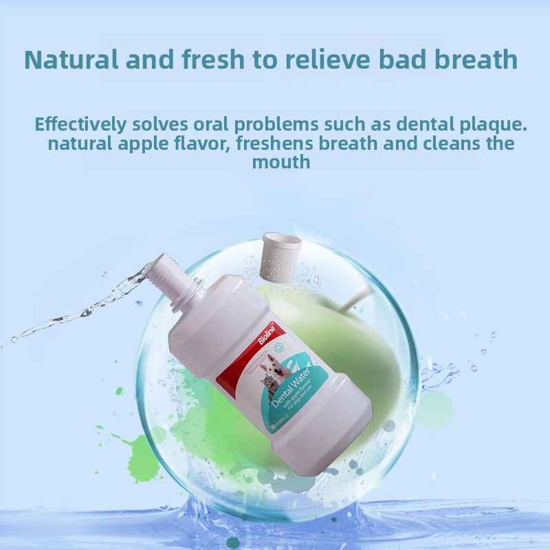 Vet Recommended Cat & Dog Mouthwash | Natural Plant-Based Pet Oral Care Rinse – 100% Alcohol-Free, Freshens Breath, Removes Plaque & Tartar, Prevents Bad Breath & Gingivitis | Safe & Gentle for Cats & Dogs - Pawembrace.com