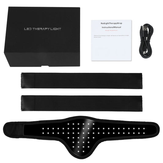 Pet Care Red Light Therapy Belt with 660NM 850NM LED Infrared Wrap for Dog and Cats