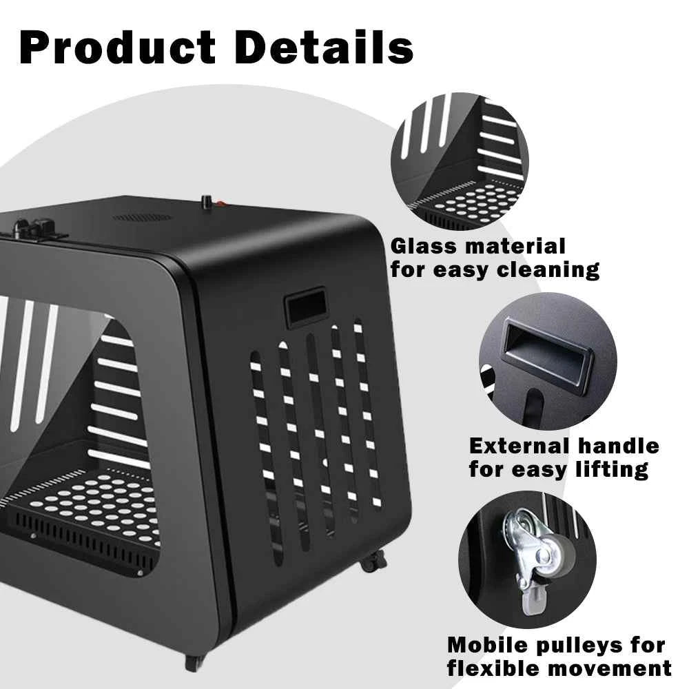 Sunglor Newly Design 5 Spectrum 630NM 660NM 810NM 830NM 850NM Infrared Cage LED Red Light Therapy for Pets